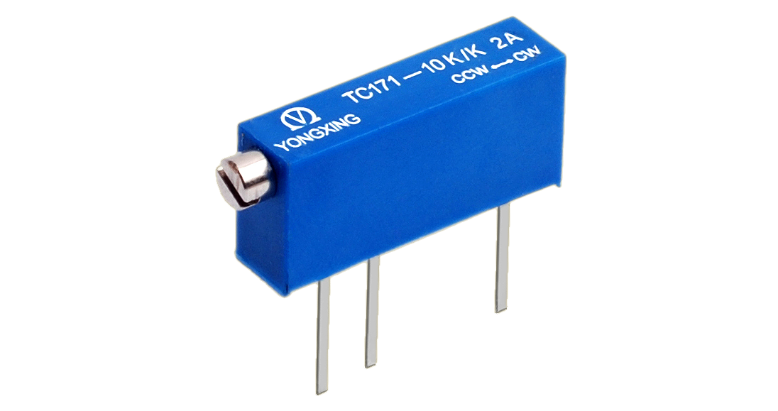 TC171、175型長方形螺桿驅動玻璃釉預調電位器